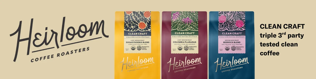 Heirloom Coffee banner