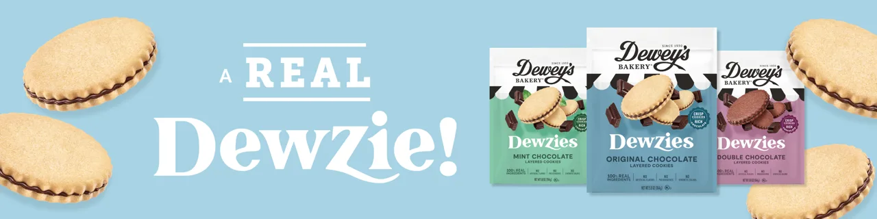 Deweys banner