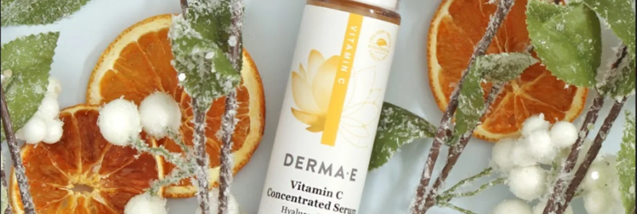 DERMA E banner