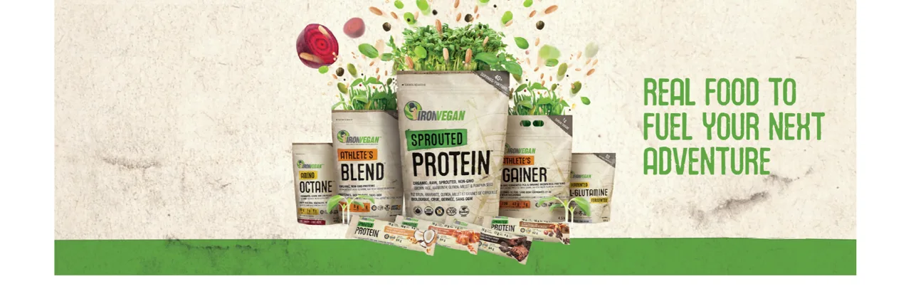 Iron Vegan banner