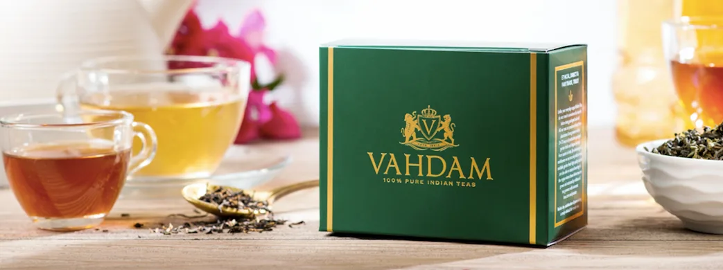 Vahdam Teas banner