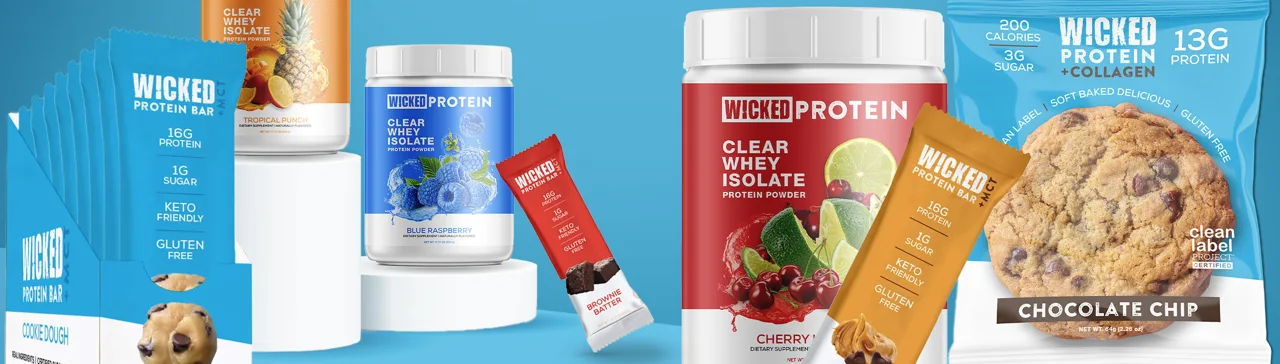 WICKED Protein banner