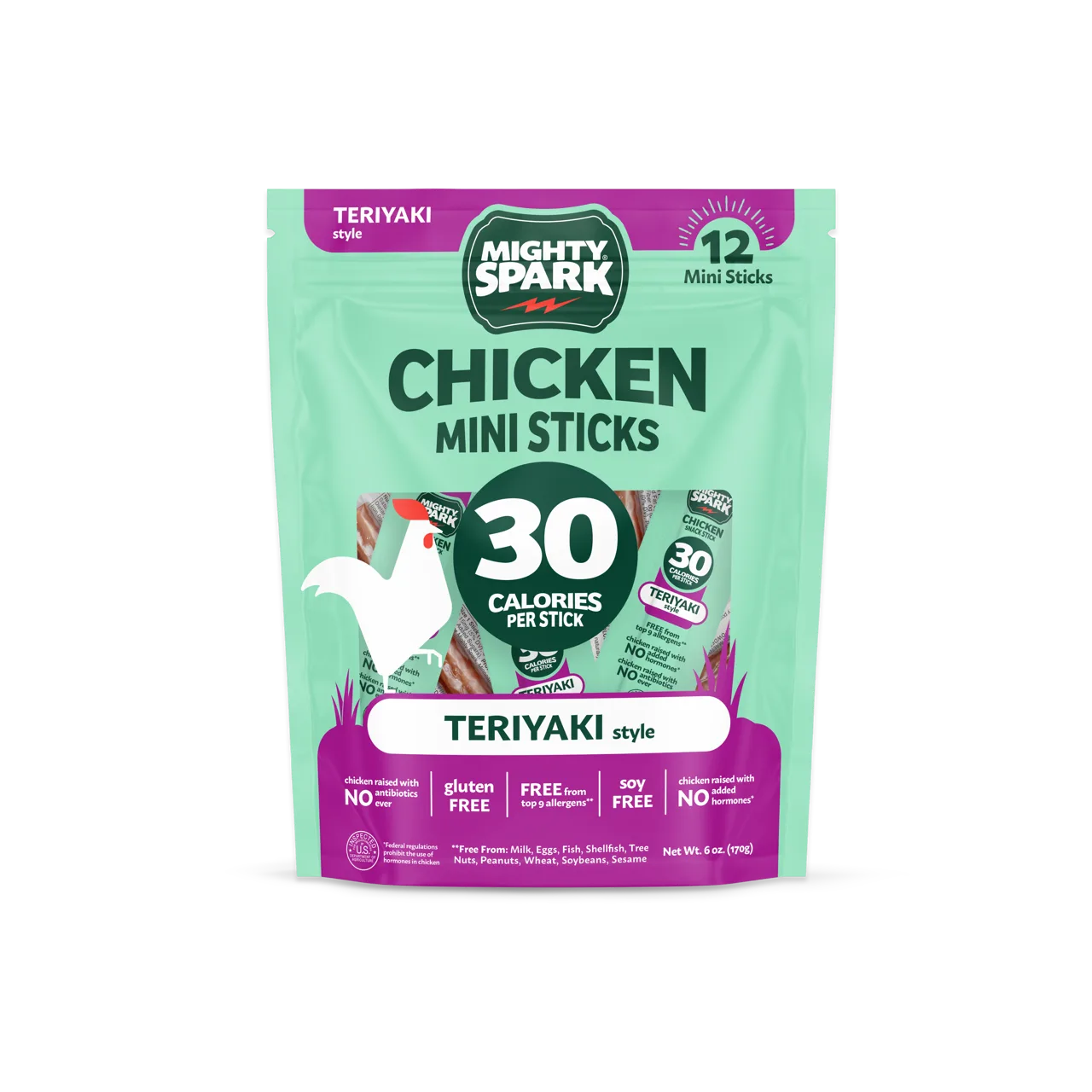 Mighty Spark Chicken Mini Sticks 12ct