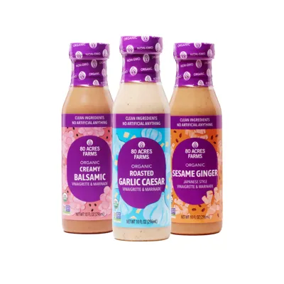 80 Acres Farms Organic Salad Dressing - Featured