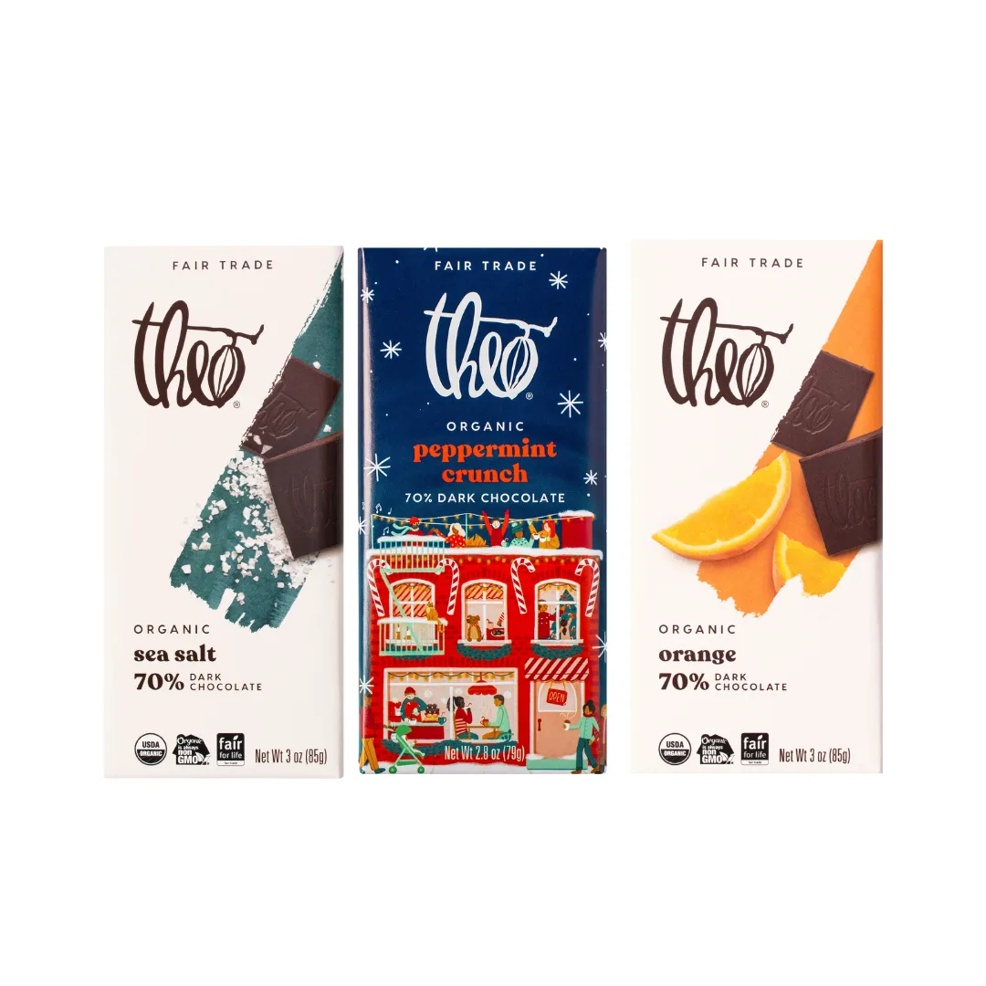 Theo Chocolate Organic Chocolate Bars