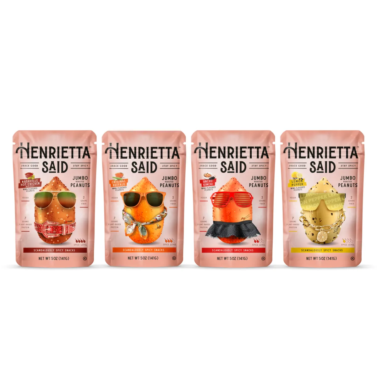 Henrietta Said Vegan Wing Flavored Nuts
