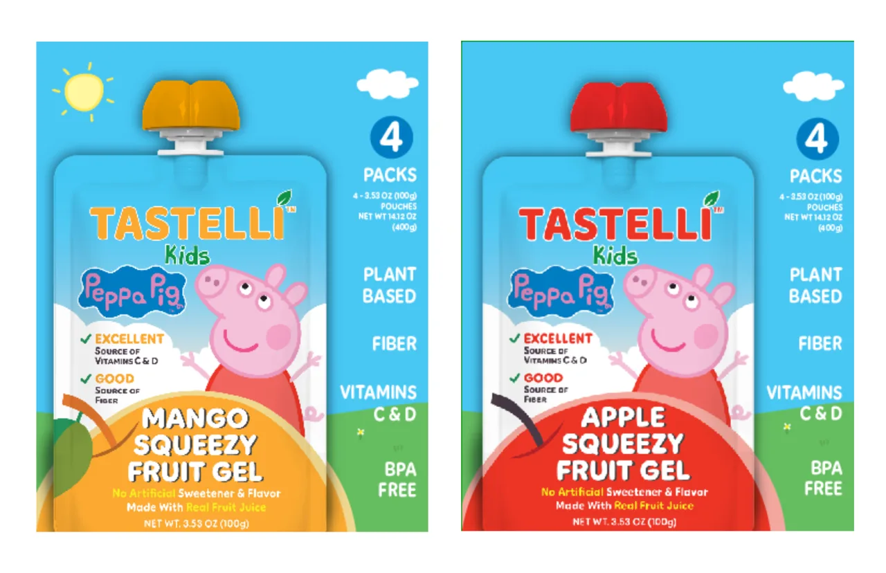 Tastelli Natural Fruit Gel Pouch