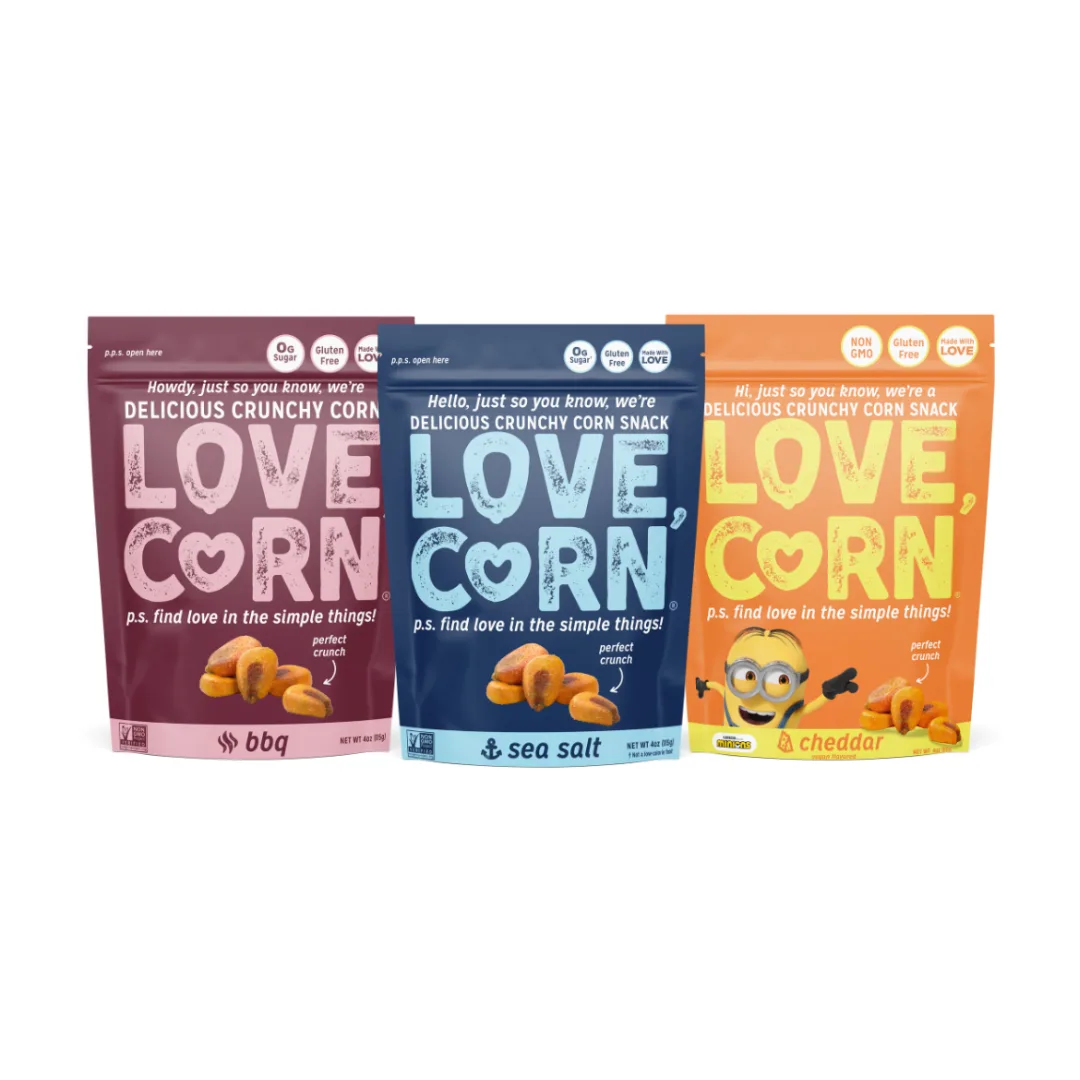Love Corn Delicious Crunchy Corn Snack