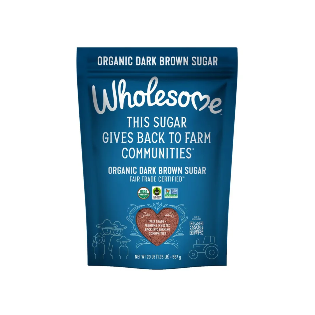 Wholesome Organic Dark Brown Sugar