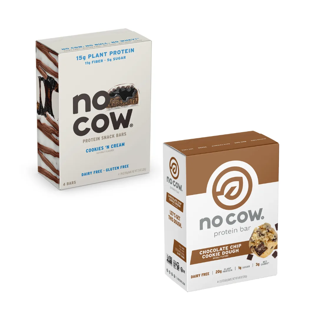 No Cow Plant-Based Protein Bars