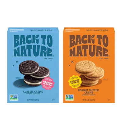 Back to Nature Non-GMO Sandwich Cookies - Featured