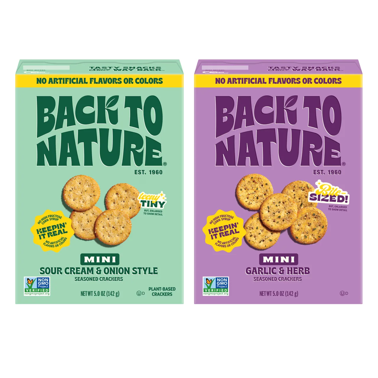 Back to Nature Non-GMO Mini Crackers