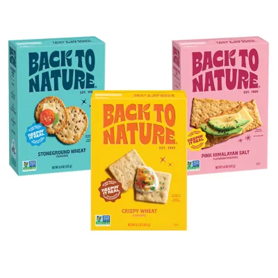 Back to Nature Non-GMO Crackers - Featured