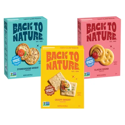 Back to Nature Non-GMO Cookies & Crackers - Featured