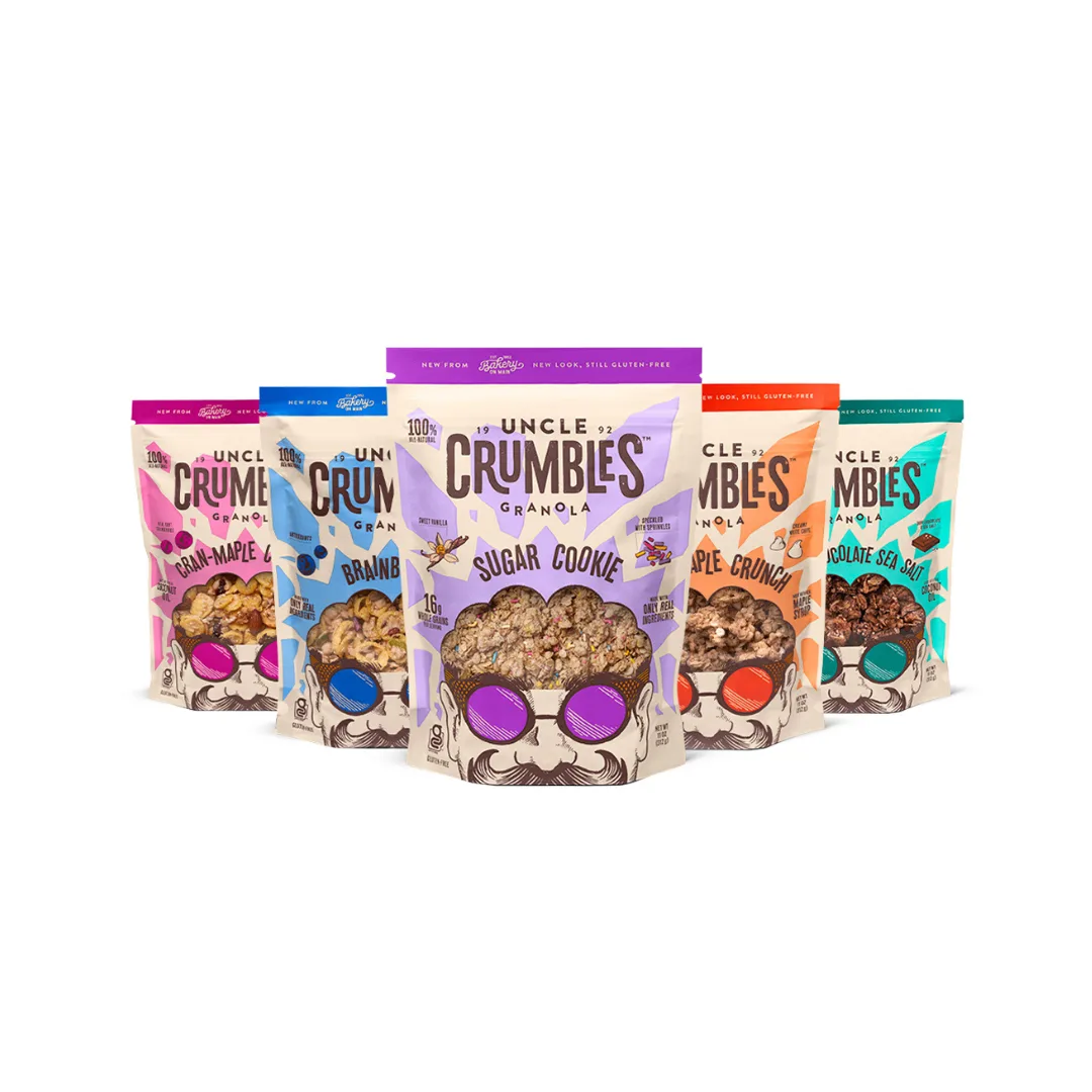 Uncle Crumbles Gluten-Free Granolas