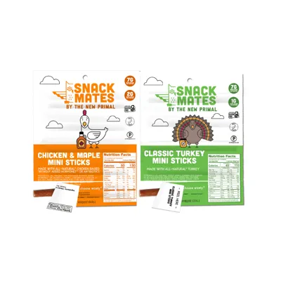 The New Primal Low Sugar Meat Sticks - Featured