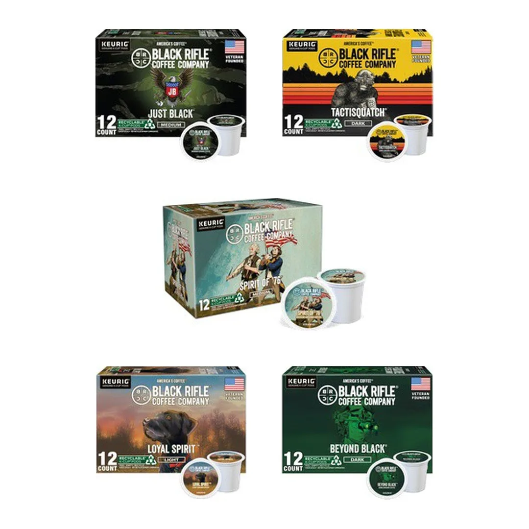 Black Rifle Coffee Premium K-Cup Coffee Pods