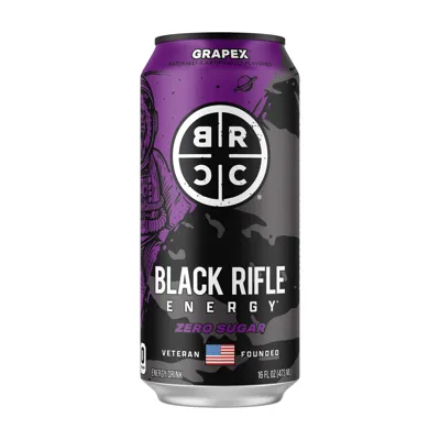 Black Rifle Coffee 0Sugar Grape Energy Drink - Featured