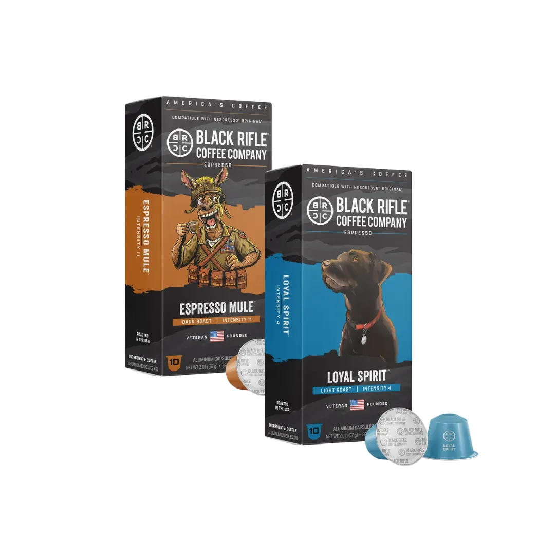 Black Rifle Coffee Premium Espresso Pods