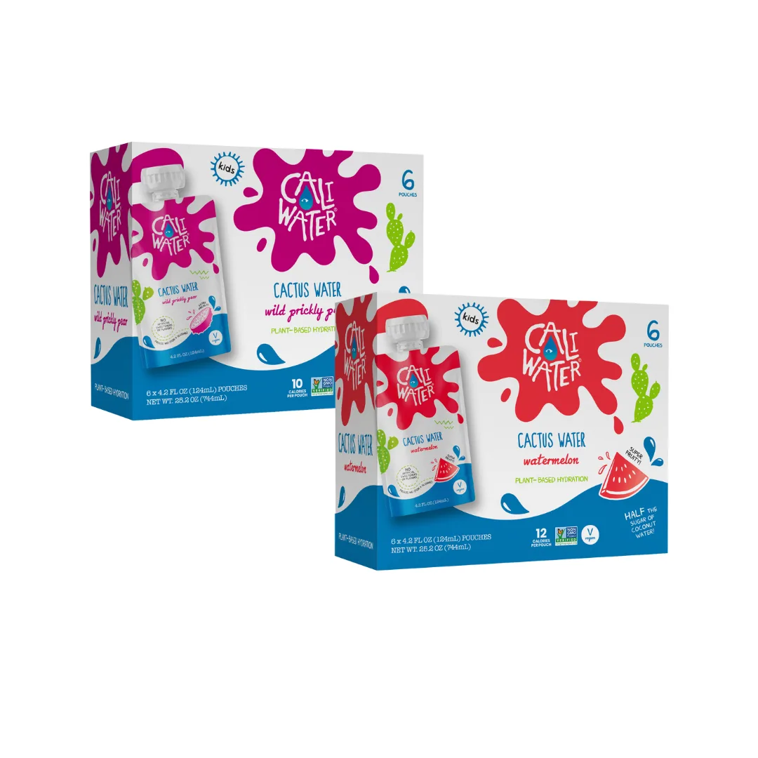 Caliwater Cactus Water Pouches Case