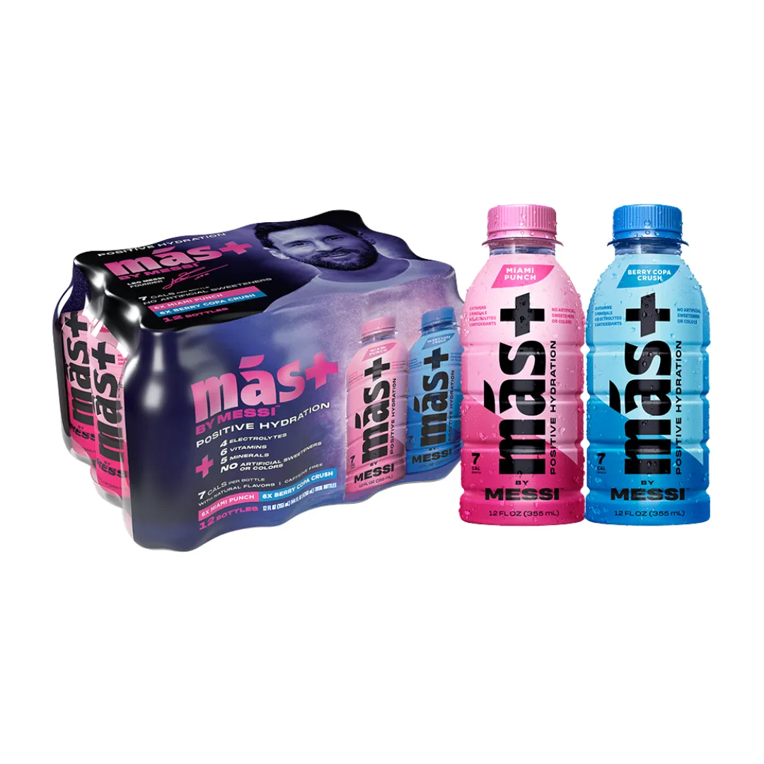 Más+ by Messi Hydration Sports Drink