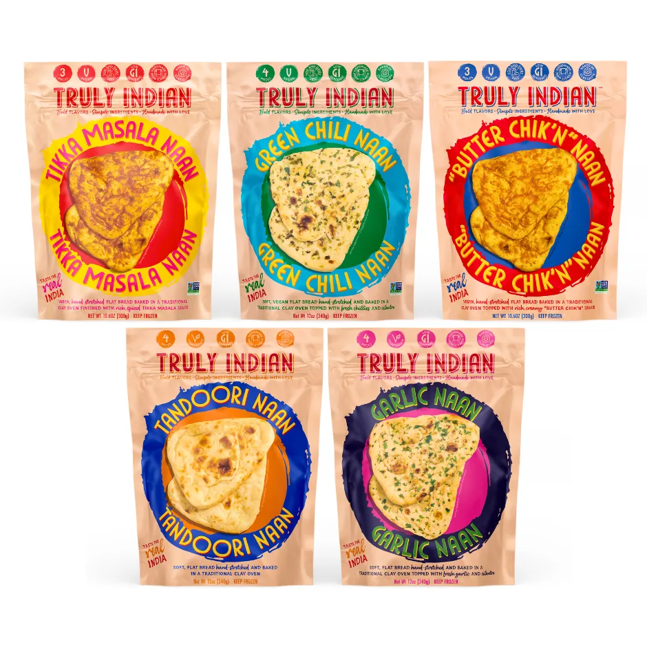 Truly Indian New Handmade Naans