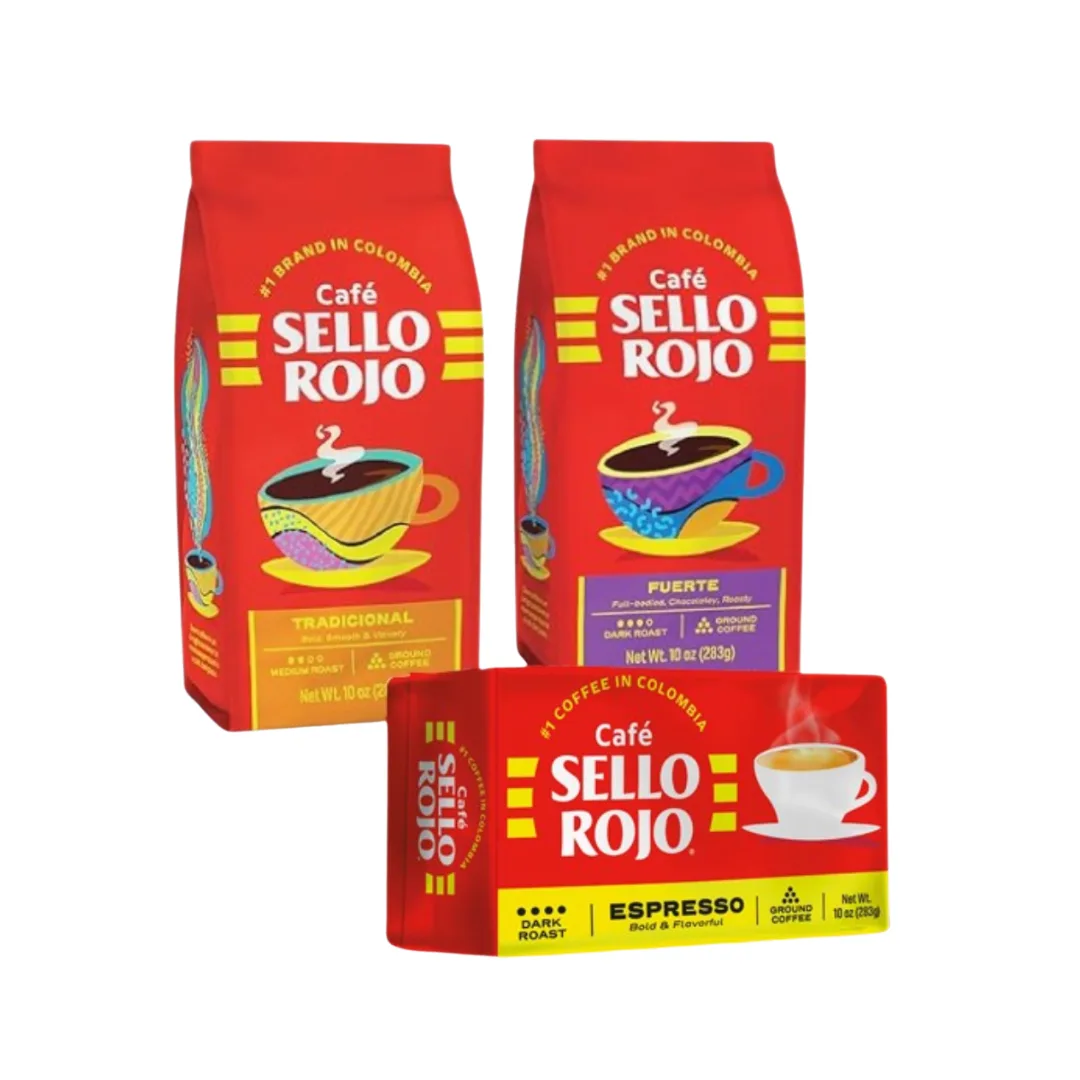 Sello Rojo Bold & Rich Latin Coffee