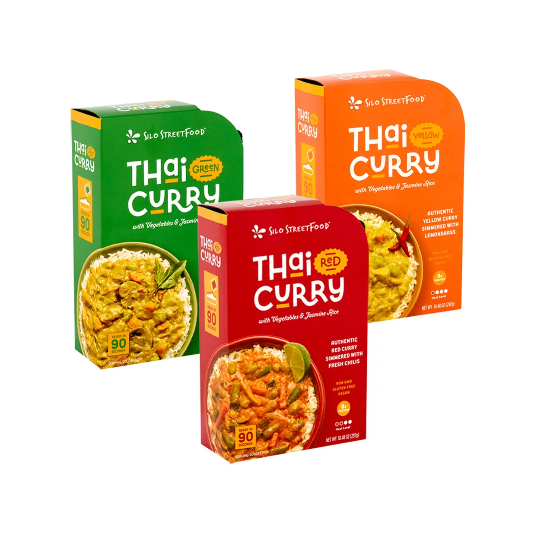 Silo StreetFood Vegan Thai Curry and Rice
