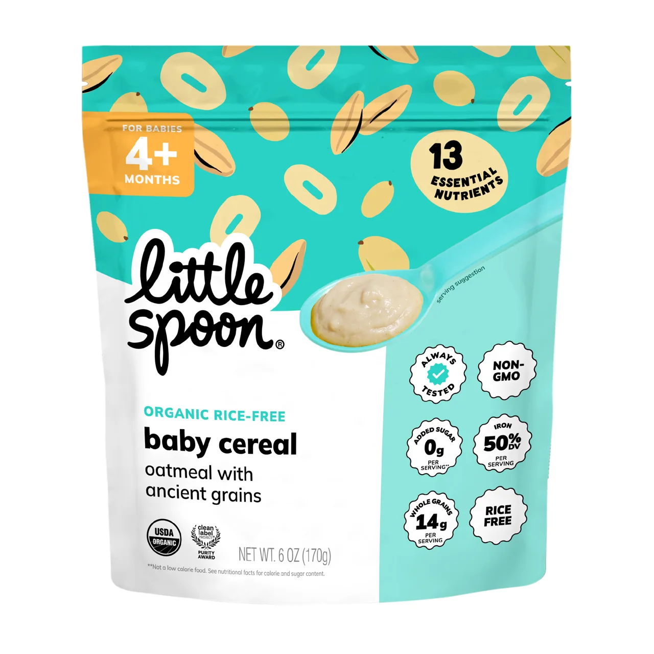 Little Spoon Organic Baby Oatmeal