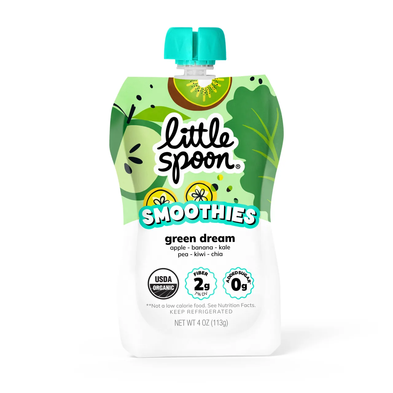 Little Spoon Organic Green Dream Smoothie Pouch
