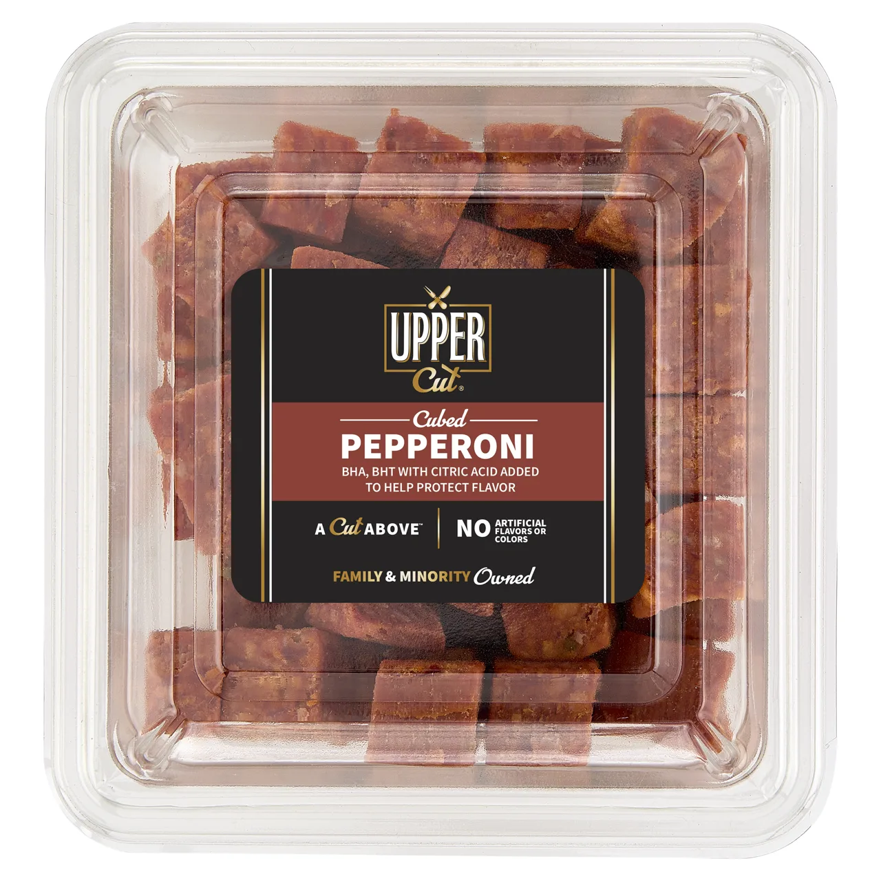 Upper Cut Cubed Pepperoni