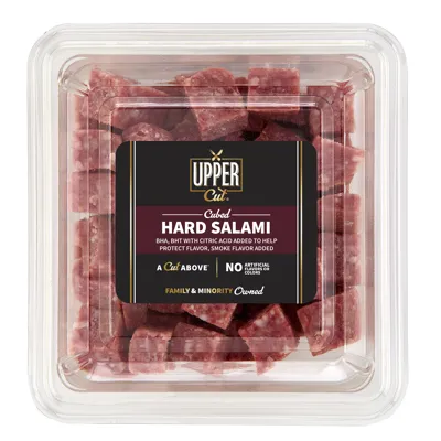 Upper Cut Cubed Hard Salami - Featured