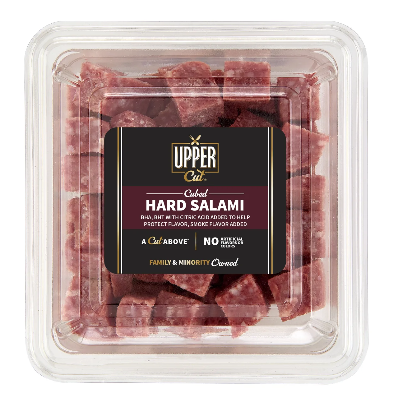 Upper Cut Cubed Hard Salami