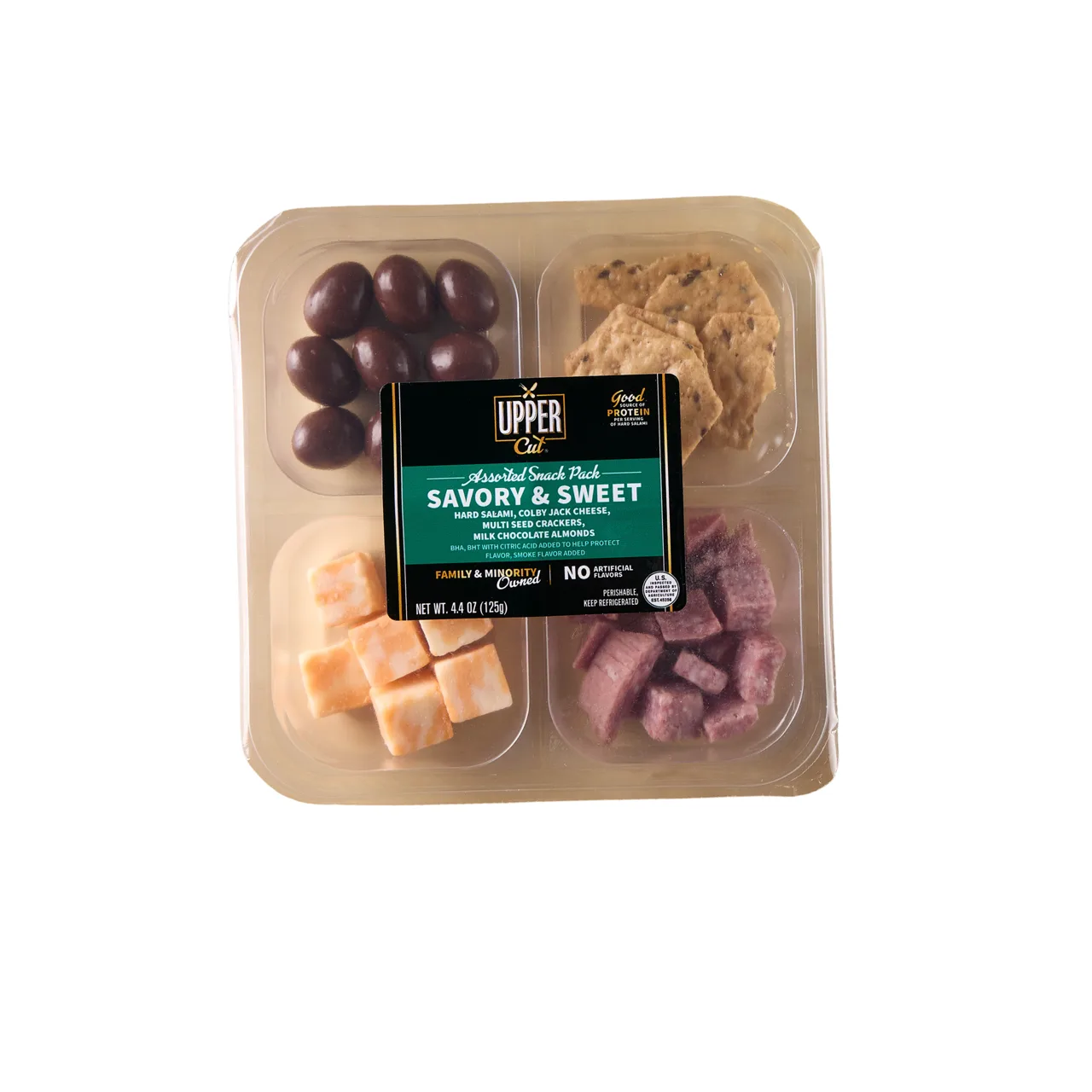 Upper Cut Savory & Sweet Snack Pack