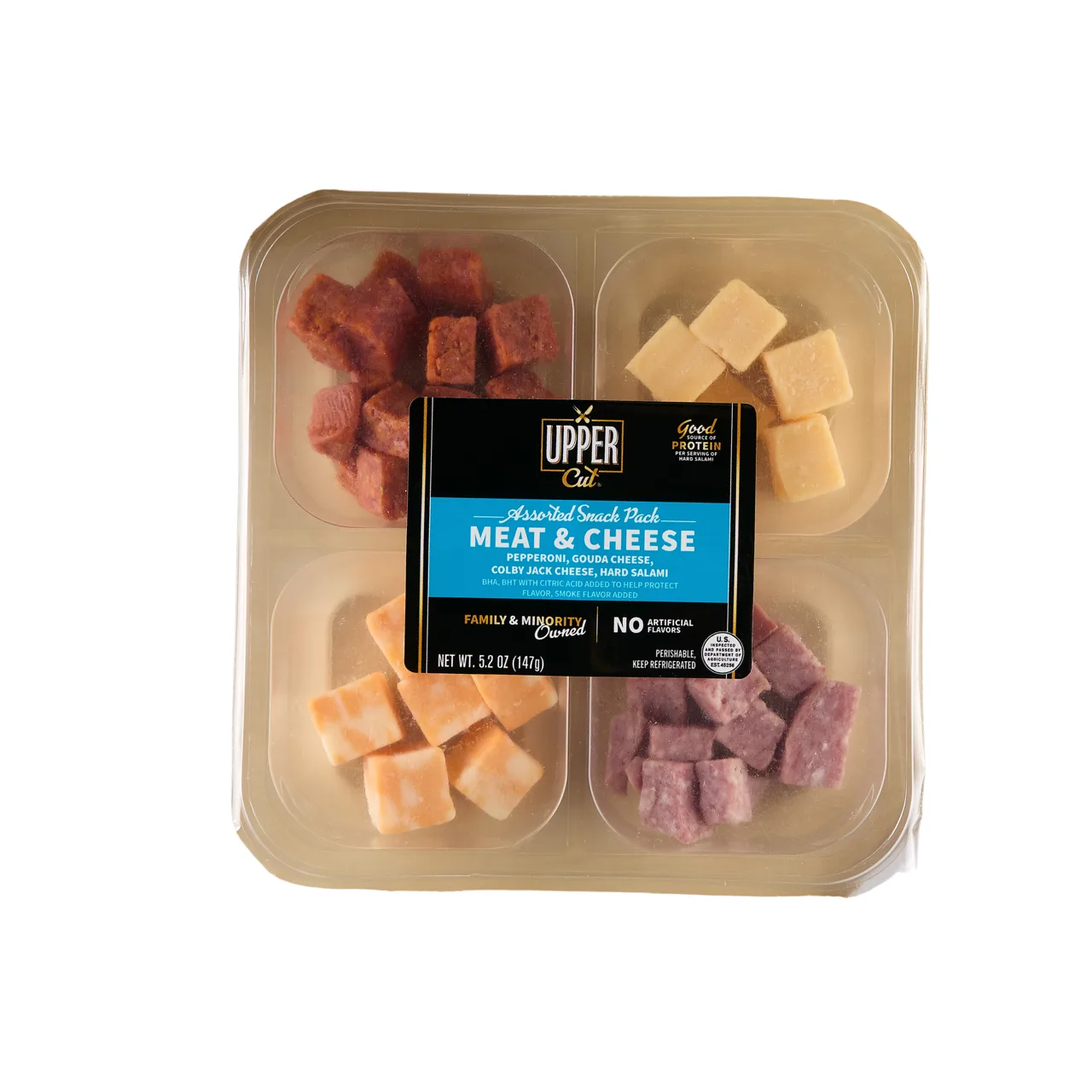 Upper Cut Meat & Cheese Snack Pack