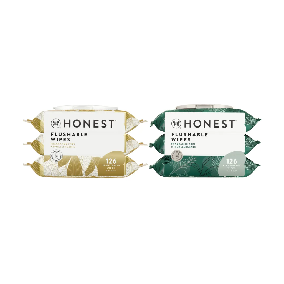 Honest Flushable Wipes