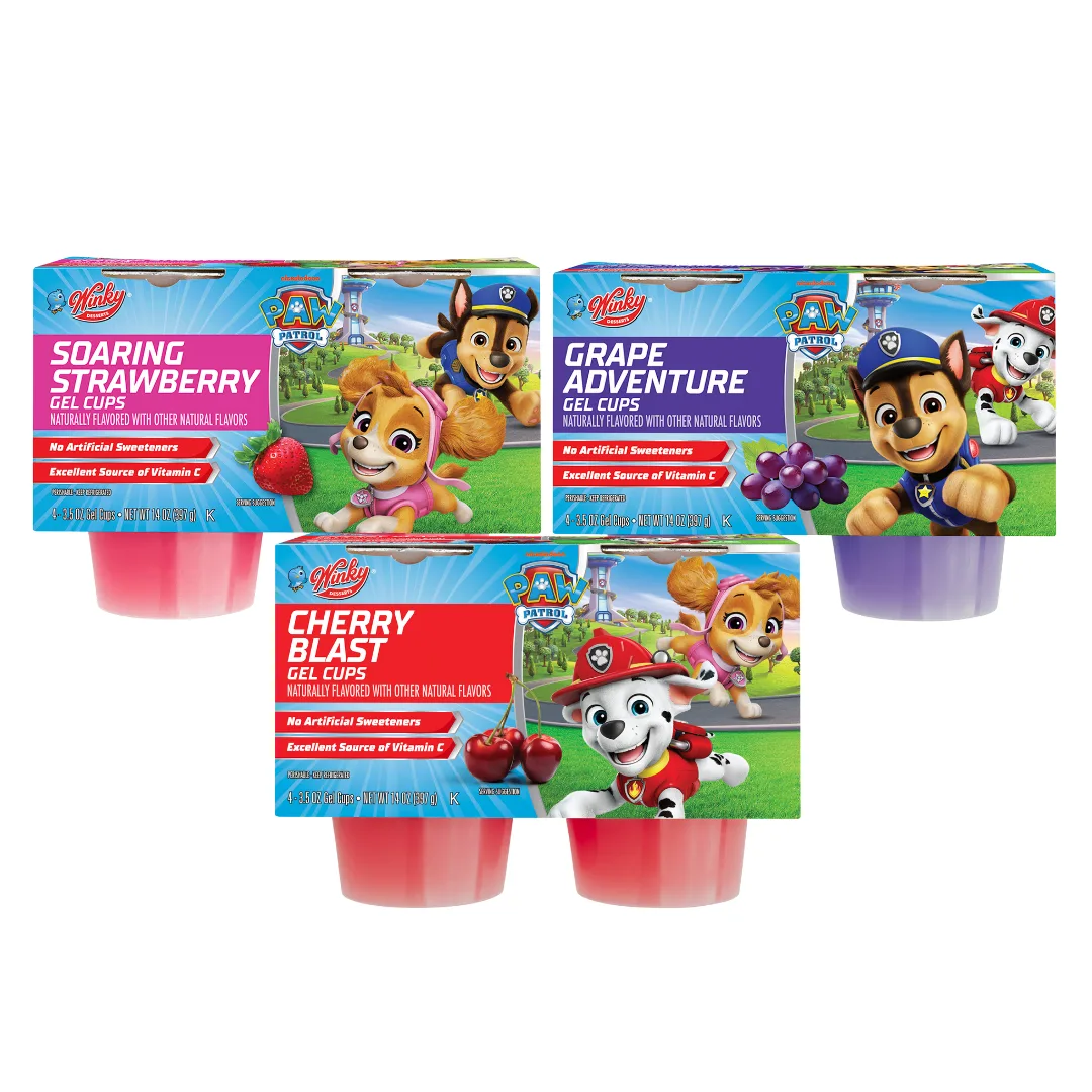 Winky Desserts PAW Patrol Gel Cups