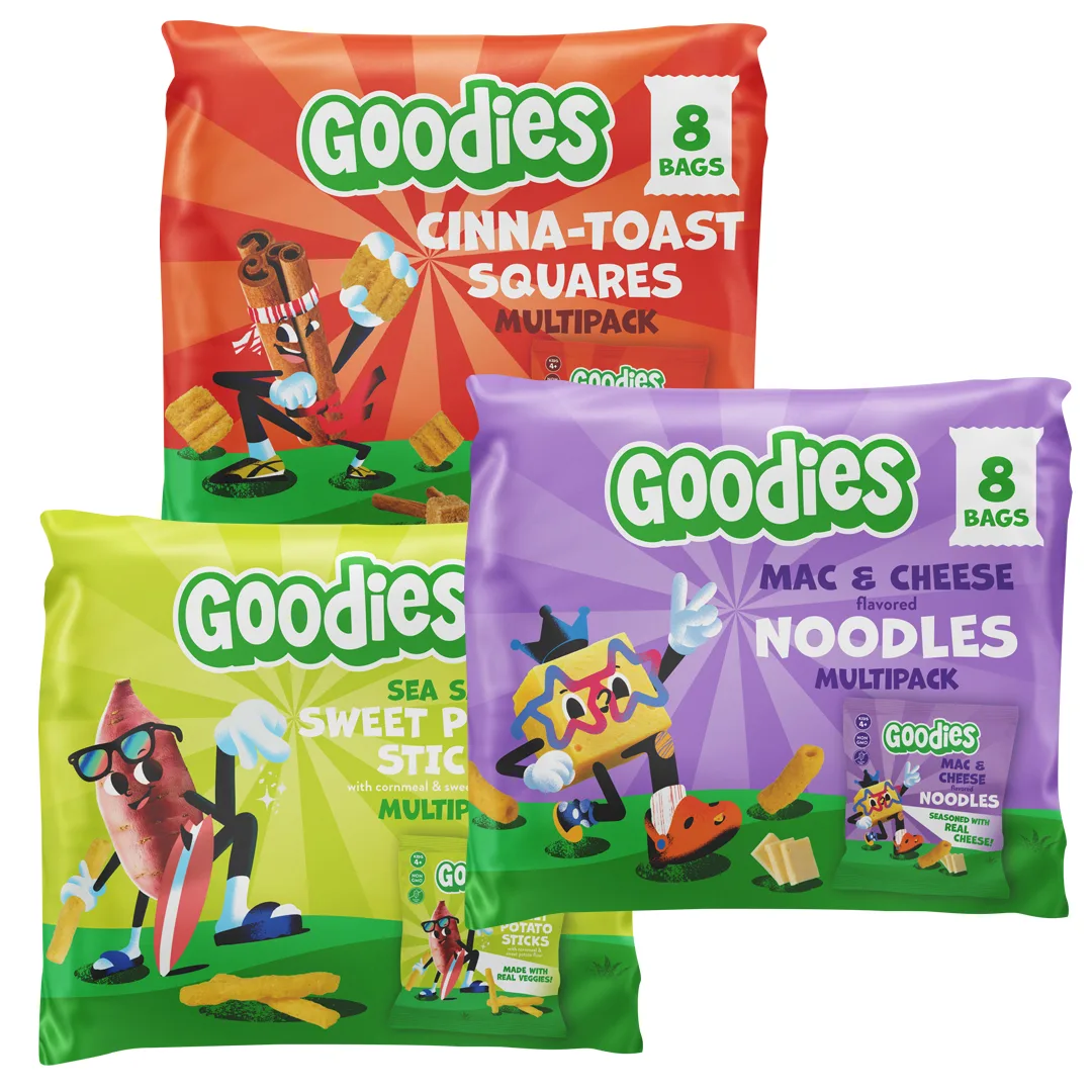 Goodies Crunchy Puffed Kid Snacks