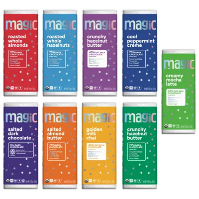 Magic Chocolate Vegan Chocolate Bars - Featured