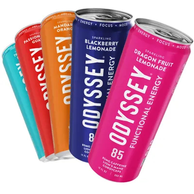 Odyssey Functional Energy Drinks - Featured