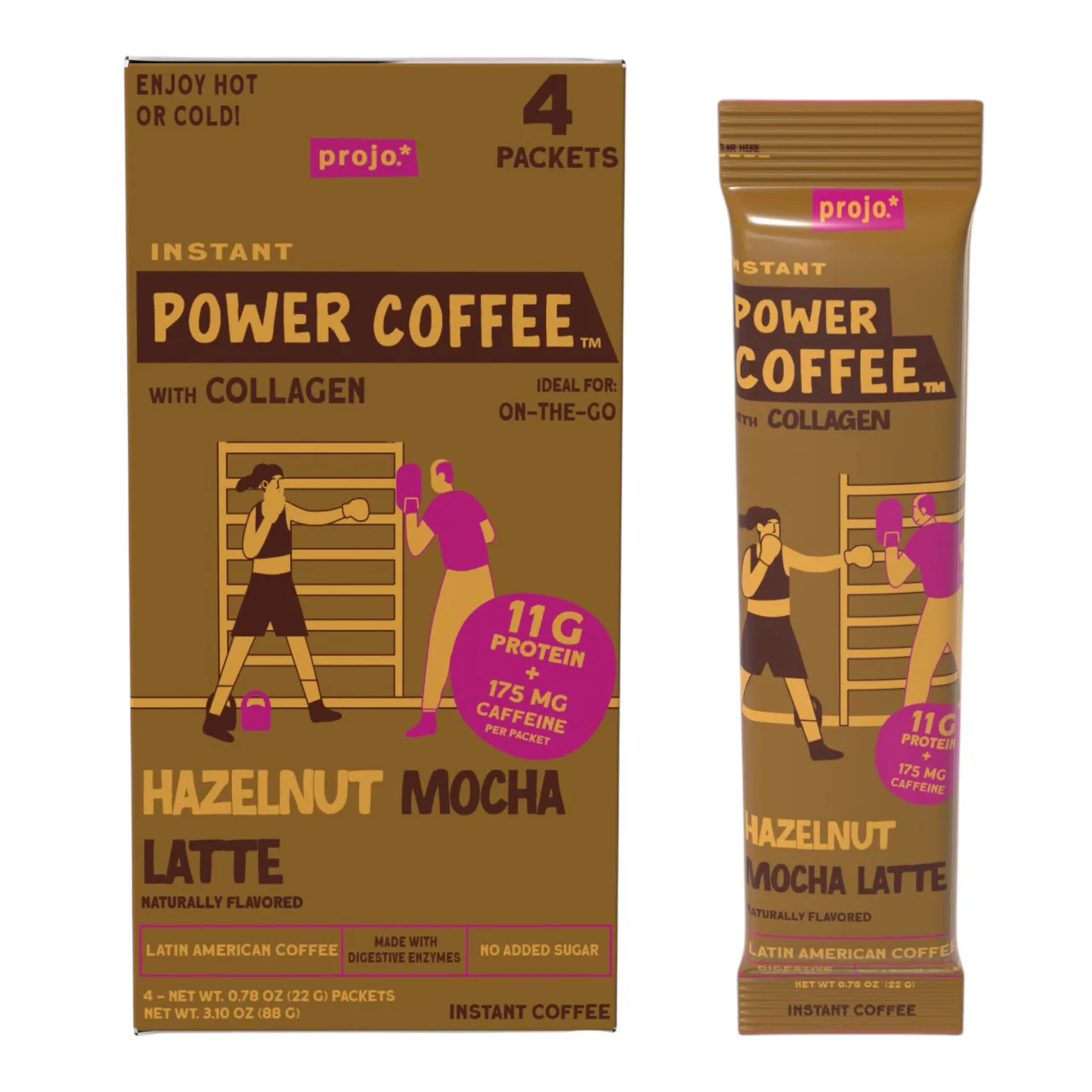 Protein Coffee Packets