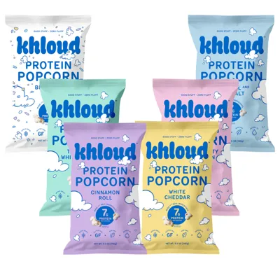 Khloud Protein Popcorn Singles - Featured
