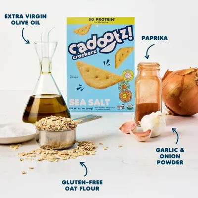 cadootz! Organic GF Crackers | Social Nature