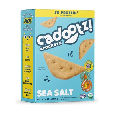 cadootz! Organic GF Crackers - Featured
