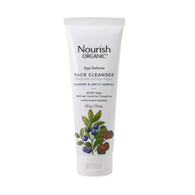 Nourish Organic Age Defense Face Cleanser - Featured