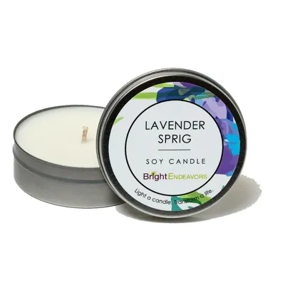 Bright Endeavors Soy Candle - Featured