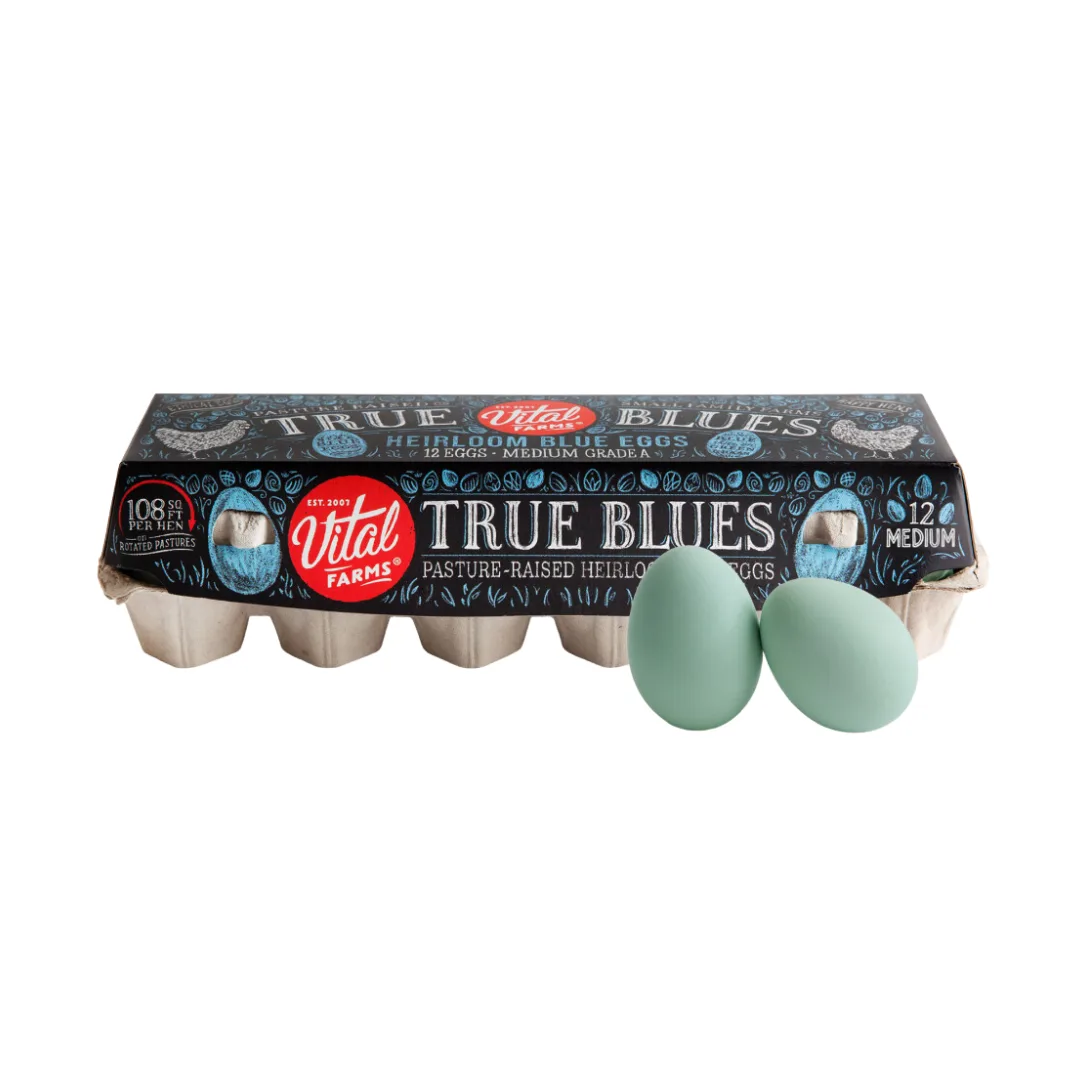 Vital Farms Medium Pasture-Raised True Blue Eggs