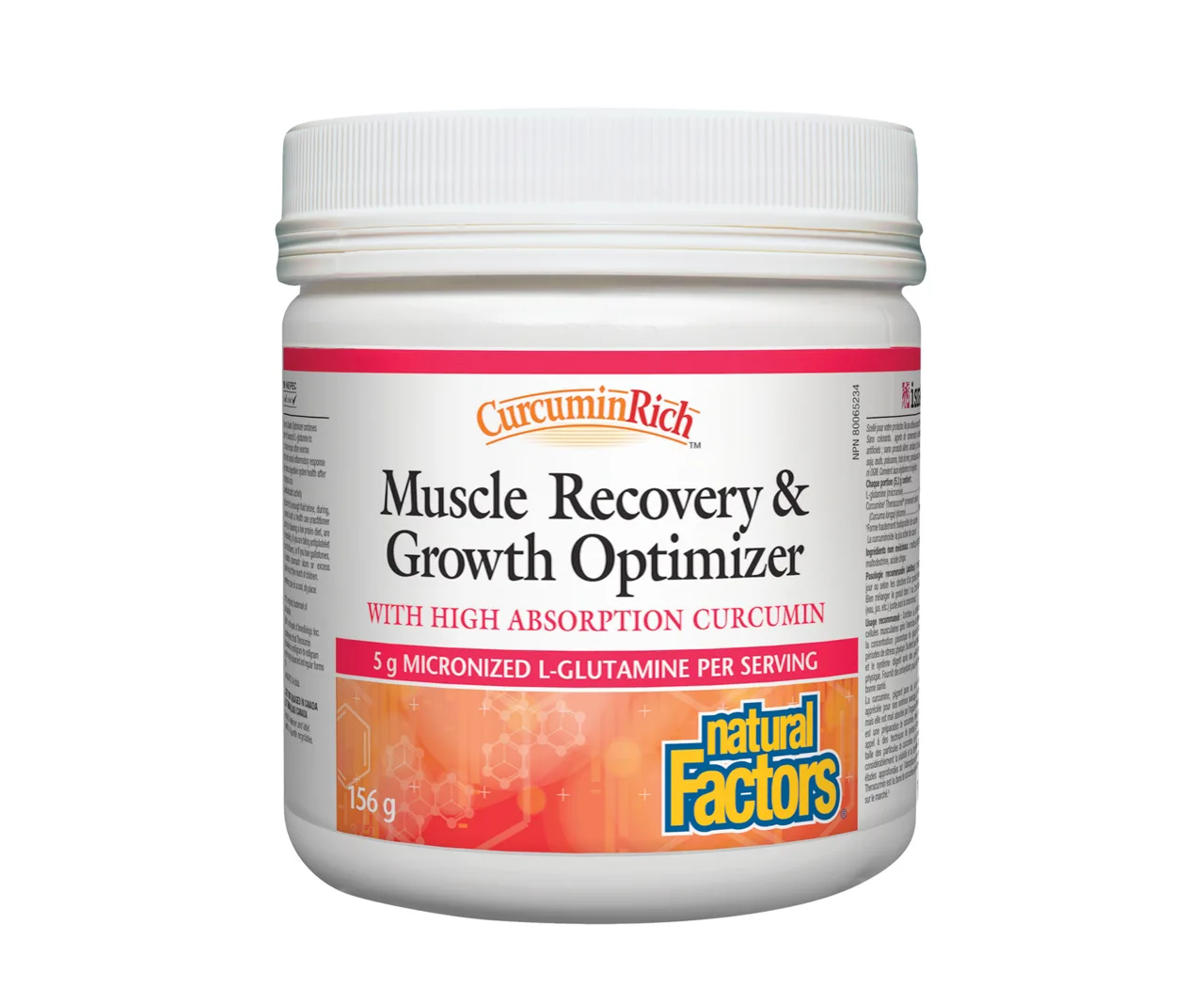 Natural Factors Muscle Recovery & Growth Supplement
