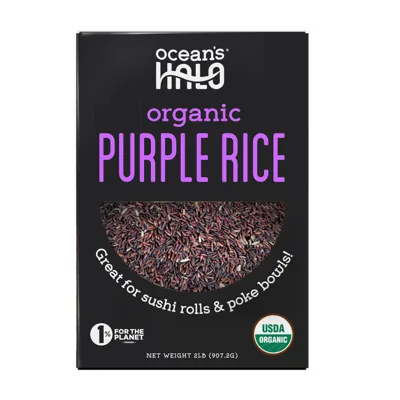 Ocean's Halo Organic Purple Rice - Featured