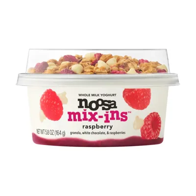 noosa Mix-ins Raspberry Yoghurt - Featured